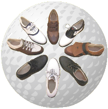 Rund um den Golfschuh für Damen und Herren